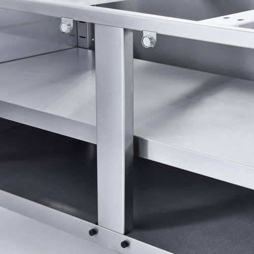 Stalgast Podstawa neutralna z drzwiami 1200x620x(h)600 mm