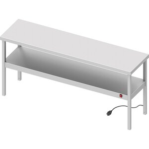 Stalgast Nadstawa grzewcza 2-poziomowa  1400x400x(h)700 mm Stalgast Nadstawa grzewcza 2-poziomowa  1400x400x(h)700 mm
