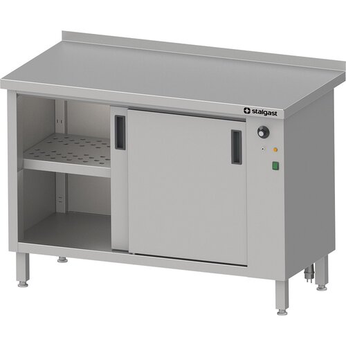 Stalgast Szafka grzewcza przyścienna, przelotowa z drzwiami suwanymi 1000x600x850 mm Stalgast Szafka grzewcza przyścienna, przelotowa z drzwiami suwanymi 1000x600x850 mm