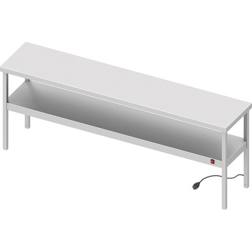 Stalgast Nadstawa grzewcza 2-poziomowa 1600x300x(h)700 mm Stalgast Nadstawa grzewcza 2-poziomowa 1600x300x(h)700 mm