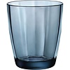 Bormioli Rocco Szklanka wysoka do napojów Pulsar 390 ml, ocean blue (6 szt.)