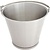 Stalgast Wiadro stalowe z pierścieniem, Ø275 mm, 10 L