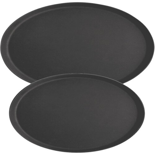 Stalgast Antypoślizgowa taca kelnerska 510x635x(h)25 mm, czarna Stalgast Antypoślizgowa taca kelnerska 510x635x(h)25 mm, czarna