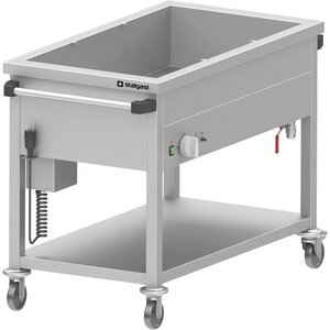 Stalgast Bemar elektryczny GN 1/1, jezdny, 3,4kW, z kranem spustowym Stalgast Bemar elektryczny GN 1/1, jezdny, 3,4kW, z kranem spustowym