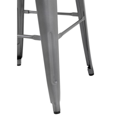 Bolero Taboret barowy z drewnianym siedziskiem 770 mm (4szt.) Bolero Taboret barowy z drewnianym siedziskiem 770 mm (4szt.)
