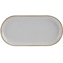 Fine Dine Oval platter Ashen 300x150mm