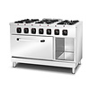 Resto Quality Kuchnia gazowa z 6 palnikami z piekarnikiem, 48 kW Resto Quality Kuchnia gazowa z 6 palnikami z piekarnikiem, 48 kW