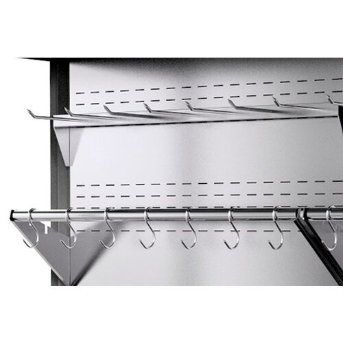 Rapa Regał chłodniczy od 2 do 10°C, 2,23 m², 1250x700x(h)2020 mm