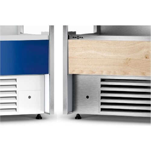 Rapa Regał chłodniczy od 2 do 10°C, 2,23 cm2 1330x700x(h)2020 mm Rapa Regał chłodniczy od 2 do 10°C, 2,23 cm2 1330x700x(h)2020 mm