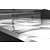 Rapa Lada chłodnicza, szyba gięta od 1 do 10 °C, 1345x1200x(h)900 mm z płytą meblową Yosemite