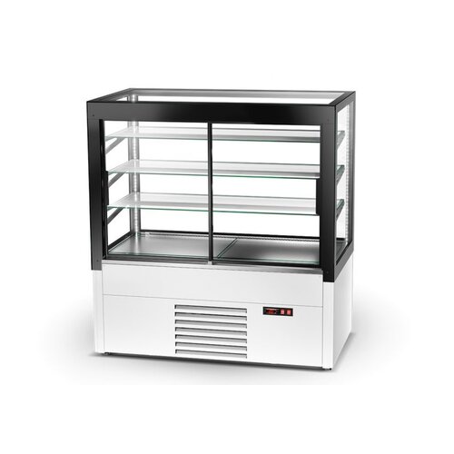 Rapa Witryna chłodnicza prostokątna od 3 do 8 °C, szyba prosta, 1000x795x(h)1460 mm Rapa Witryna chłodnicza prostokątna od 3 do 8 °C, szyba prosta, 1000x795x(h)1460 mm