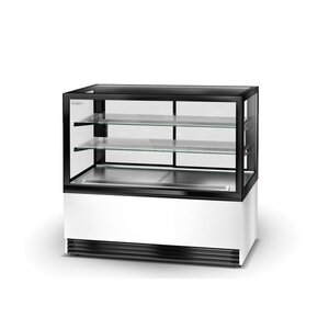 Rapa Witryna chłodnicza prostokątna od 3 do 8 °C, szyba prosta, 1000x795x(h)1240 mm