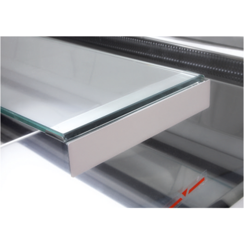 Rapa Lada chłodnicza, szyba prosta od 1 do 10 °C, na 6 pojemników EURO 2, 2020x1070x(h)1220 mm, niebieska Rapa Lada chłodnicza, szyba prosta od 1 do 10 °C, na 6 pojemników EURO 2, 2020x1070x(h)1220 mm, niebieska
