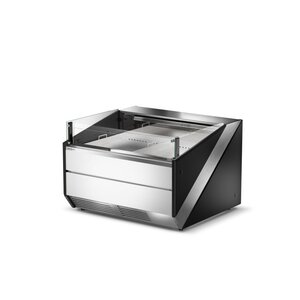 Rapa Lada chłodnicza, szyba prosta od 1 do 7 °C, 1345x1200x(h)930 mm z białym frontem Rapa Lada chłodnicza, szyba prosta od 1 do 7 °C, 1345x1200x(h)930 mm z białym frontem