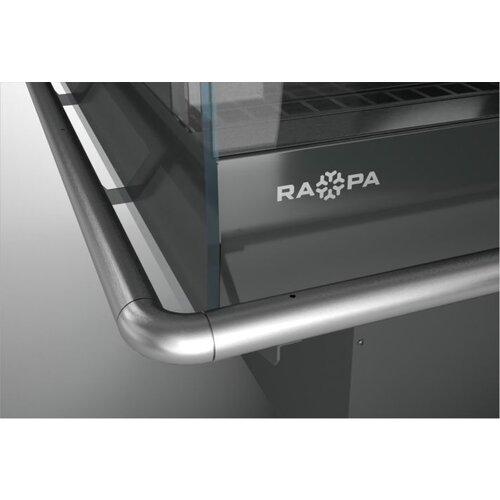 Rapa Lada chłodnicza, szyba prosta od 2 do 10 °C, 1410x1270x(h)960 mm Rapa Lada chłodnicza, szyba prosta od 2 do 10 °C, 1410x1270x(h)960 mm