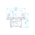 Rapa Lada chłodnicza, szyba prosta od 2 do 10 °C, 1410x1270x(h)960 mm