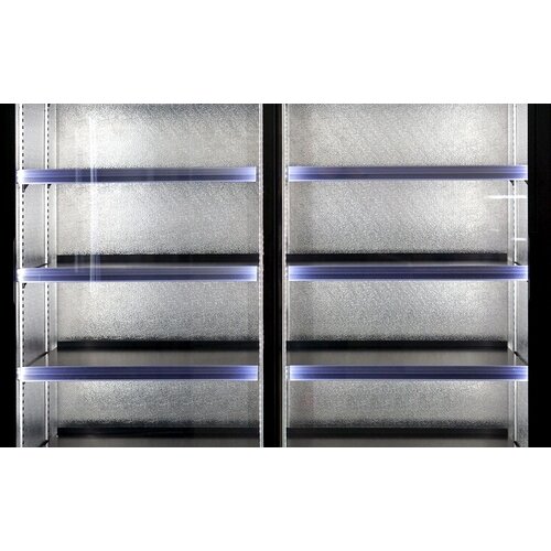 Rapa Szafa chłodnicza 2-drzwiowa przeszklona od 1 do 10 °C, 975 L, 1200x745x(h)2190 mm Rapa Szafa chłodnicza 2-drzwiowa przeszklona od 1 do 10 °C, 975 L, 1200x745x(h)2190 mm