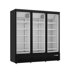 Saro Szafa mroźnicza 3-drzwiowa przeszklona , 1563 L, od -15 do -18 °C, czarna Saro Szafa mroźnicza 3-drzwiowa przeszklona , 1563 L, od -15 do -18 °C, czarna
