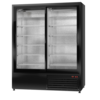 Rapa Szafa chłodnicza 2-drzwiowa przeszklona Ecoline od 1 do 10 °C, 1242 L, 1600x745x(h)1980 mm, czarny połysk