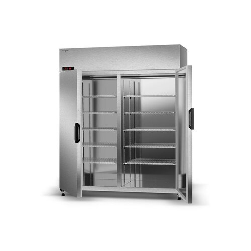 Rapa Szafa chłodnicza 2-drzwiowa od -1 do 7 °C, 1154 L, 1400x730x(h)2020 mm, stal nierdzewna Rapa Szafa chłodnicza 2-drzwiowa od -1 do 7 °C, 1154 L, 1400x730x(h)2020 mm, stal nierdzewna