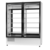 Rapa Szafa chłodnicza 2-drzwiowa przeszklona od 1 do 10 °C, 1070 L, 1400x740x(h)2000 mm, biała