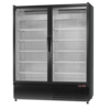 Rapa Szafa chłodnicza 2-drzwiowa przeszklona Ecoline od 1 do 10 °C, 898 L, 1200x720x(h)2000 mm, czarny połysk