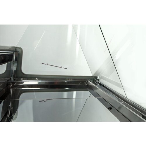 Rapa Lada chłodnicza, szyba prosta od 1 do 10 °C, 1790x900x(h)1220 mm z niebieskim frontem