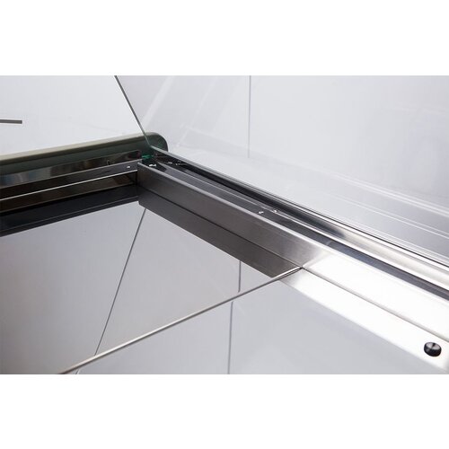 Rapa Lada chłodnicza, szyba prosta od 1 do 10 °C, 1790x900x(h)1220 mm z niebieskim frontem