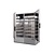 Rapa Szafa chłodnicza 2-drzwiowa Ecoline od -1 do 8 °C, 898 L, 1200x730x(h)2000 mm, antracyt