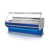 Rapa Lada chłodnicza, szyba prosta od 1 do 10 °C, 1250x1070x(h)1220 mm, niebieska