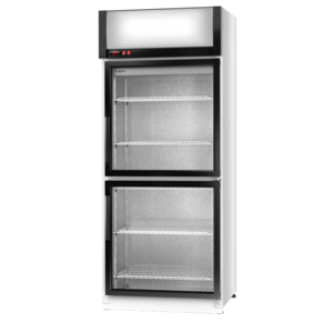 Rapa Szafa chłodnicza przeszklona od 1 do 10 °C, 670 L, 825x750x(h)2020 mm, biała Rapa Szafa chłodnicza przeszklona od 1 do 10 °C, 670 L, 825x750x(h)2020 mm, biała