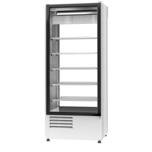 Rapa Szafa chłodnicza przeszklona od 1 do 10 °C, 449 L, 625x720x(h)2000 mm, biała Rapa Szafa chłodnicza przeszklona od 1 do 10 °C, 449 L, 625x720x(h)2000 mm, biała