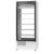 Rapa Szafa chłodnicza przeszklona od 1 do 10 °C, 449 L, 625x720x(h)2000 mm