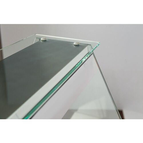 Rapa Lada chłodnicza, szyba prosta od 1 do 10 °C, 1370x820x(h)1220 mm z niebieskim frontem