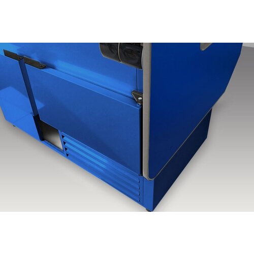 Rapa Lada chłodnicza, szyba gięta od 1 do 10 °C, 790x900x(h)1220 mm, niebieska Rapa Lada chłodnicza, szyba gięta od 1 do 10 °C, 790x900x(h)1220 mm, niebieska