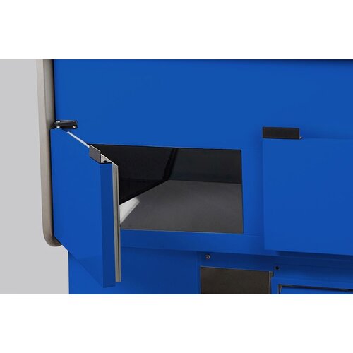 Rapa Lada chłodnicza, szyba gięta od 1 do 10 °C, 790x900x(h)1220 mm, niebieska Rapa Lada chłodnicza, szyba gięta od 1 do 10 °C, 790x900x(h)1220 mm, niebieska