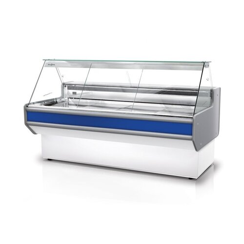 Rapa Lada chłodnicza, szyba prosta od 1 do 10 °C, 1220x820x(h)1220 mm z niebieskim frontem Rapa Lada chłodnicza, szyba prosta od 1 do 10 °C, 1220x820x(h)1220 mm z niebieskim frontem