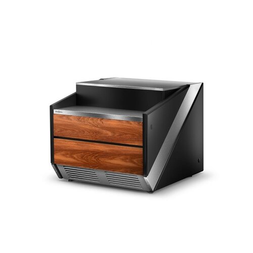 Rapa Lada kasowa prosty narożnik, 1000x1200x(h)900 mm z płytą meblową Yosemite Rapa Lada kasowa prosty narożnik, 1000x1200x(h)900 mm z płytą meblową Yosemite