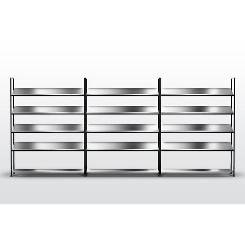 Rapa Regał magazynowy 5 półek 1500x500x(h)2000 mm, Rapa Regał magazynowy 5 półek 1500x500x(h)2000 mm,