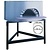 Diamond Piec do pizzy 1-komorowy opalany drewnem 10-12 x Ø 154 cm