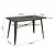 Bolero Stół zewnętrzny 1200x760x(h)760 mm, ciemne drewno