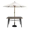 Bolero Wyprzedaż - Stół zewnętrzny 1200x760x(h)760 mm, ciemne drewno