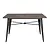 Bolero Stół zewnętrzny 1200x760x(h)760 mm, ciemne drewno