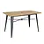Bolero Stół zewnętrzny 1200x760x(h)760 mm, jasne drewno
