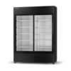 Rapa Szafa chłodnicza 2-drzwiowa przeszklona od 1 do 10 °C, 1333 L, 1600x745x(h)2190 mm, czarny mat Rapa Szafa chłodnicza 2-drzwiowa przeszklona od 1 do 10 °C, 1333 L, 1600x745x(h)2190 mm, czarny mat