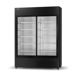 Rapa Szafa chłodnicza 2-drzwiowa przeszklona od 1 do 10 °C, 1333 L, 1600x745x(h)2190 mm, czarny mat Rapa Szafa chłodnicza 2-drzwiowa przeszklona od 1 do 10 °C, 1333 L, 1600x745x(h)2190 mm, czarny mat
