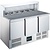 Saro 3-door pizza table 402L, generator at the bottom