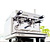 Resto Quality Pressure espresso machine, 2 groups, boiler capacity 6 L, 2.8 kW, black