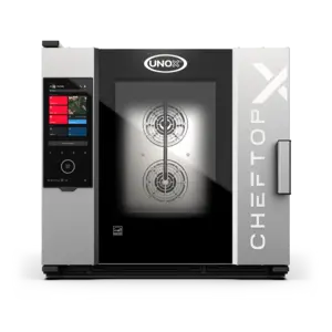 UNOX Piec konwekcyjno-parowy CHEFTOP-X™ Digital.ID™ 6x GN 2/1, gazowy 27 kW UNOX Piec konwekcyjno-parowy CHEFTOP-X™ Digital.ID™ 6x GN 2/1, gazowy 27 kW