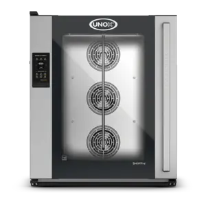 UNOX Piec konwekcyjny z nawilżaniem BAKERLUX SHOP.Pro™ TOUCH 10x 600x 400 mm, elektryczny 15,5 kW z automatycznym otwieraniem UNOX Piec konwekcyjny z nawilżaniem BAKERLUX SHOP.Pro™ TOUCH 10x 600x 400 mm, elektryczny 15,5 kW z automatycznym otwieraniem